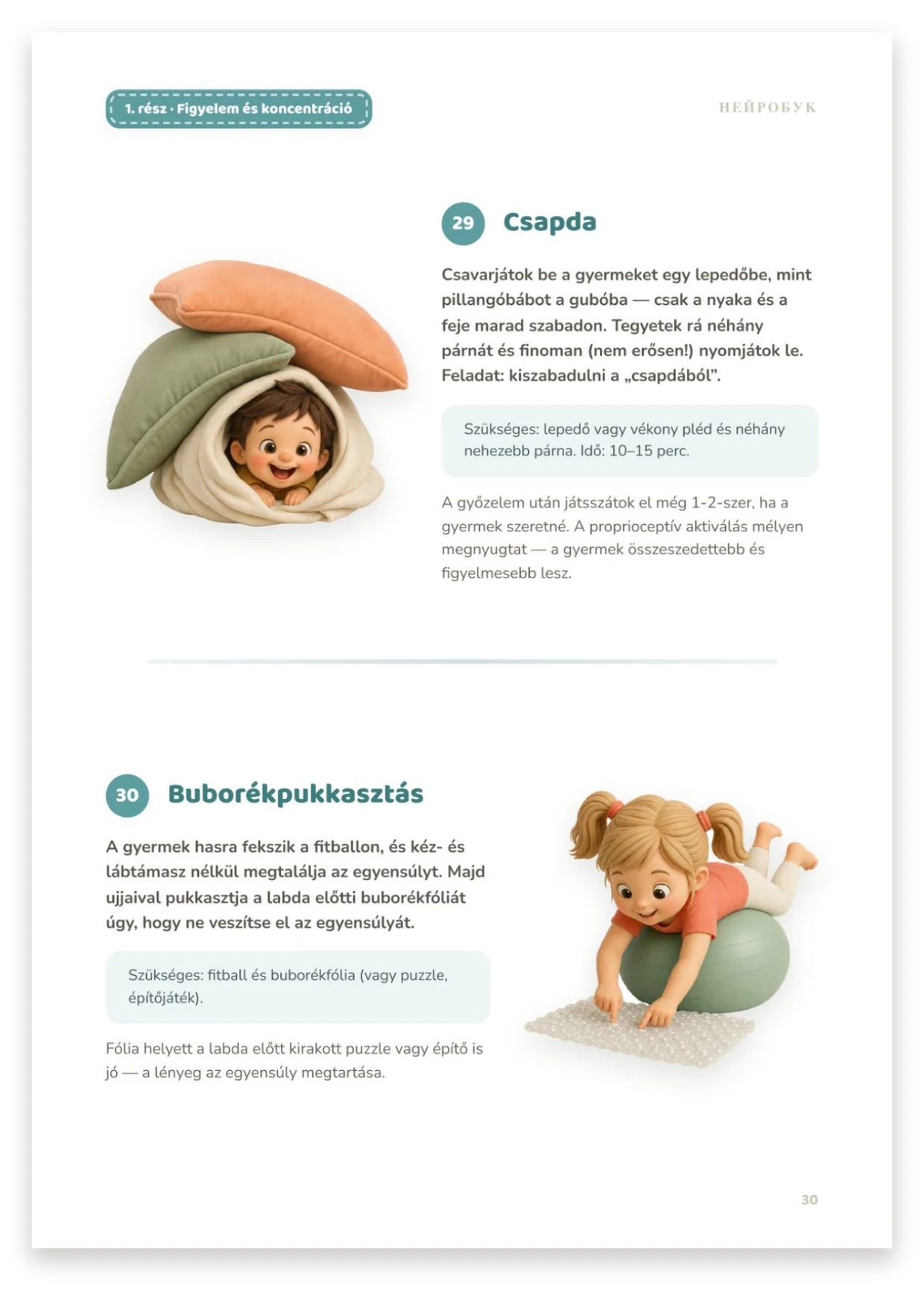 Csapda és Buborékpukkasztás